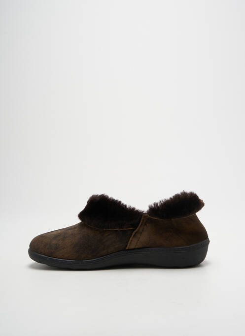 Chaussons/Pantoufles marron ROMIKA femme