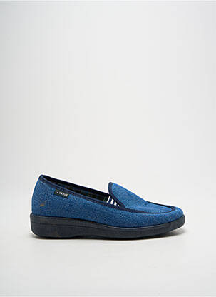 Chaussons/pantoufles voute plantaire bout rond bleu LA VAGUE unisexe