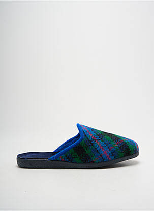 Chaussons/pantoufles bout rond bout rond bleu LA VAGUE unisexe