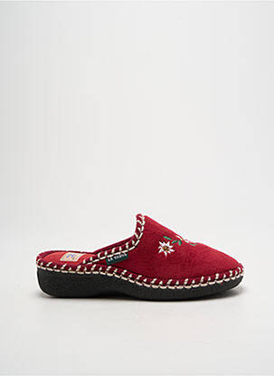 Chaussons/Pantoufles rouge LA VAGUE femme