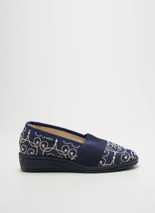 Chaussons/Pantoufles bleu LA VAGUE femme