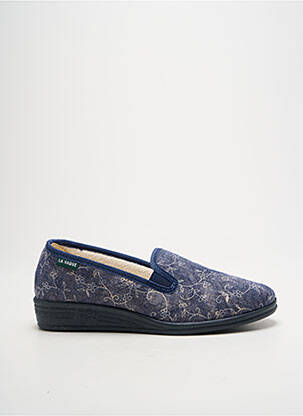 Chaussons La Vague Bleu Velours Taille 36 Femme - Neuf (occasion Très Bon état)
