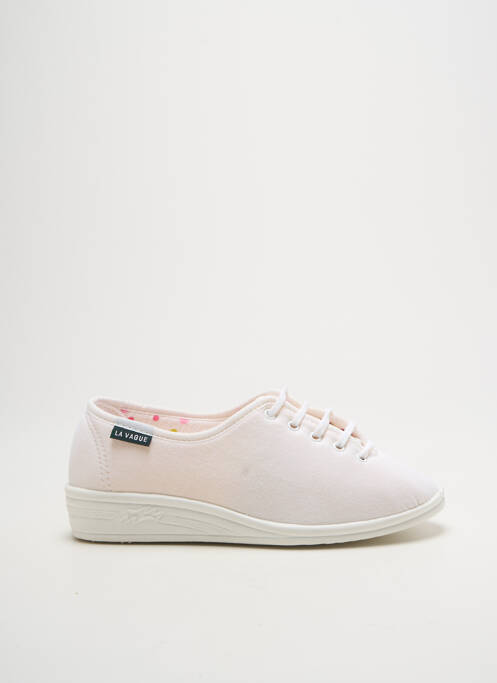 Chaussons/Pantoufles beige LA VAGUE femme