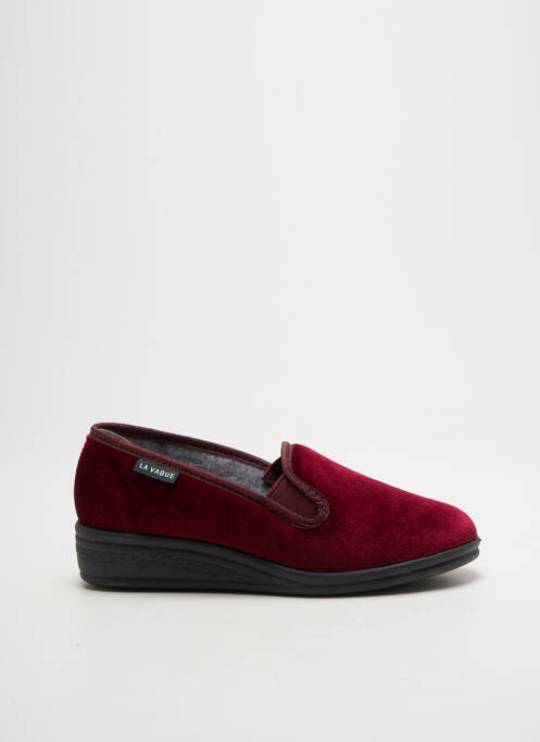 Chaussons/Pantoufles rouge LA VAGUE femme