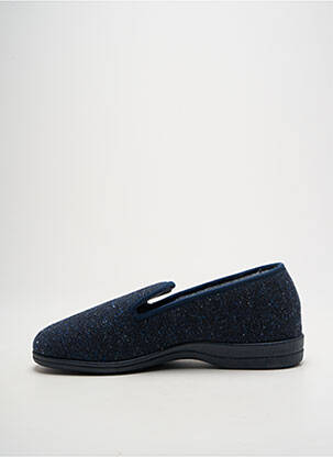 Chaussons/pantoufles bout rond bout rond bleu LA VAGUE homme
