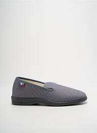 Chaussons/pantoufles bout rond bout rond gris LA VAGUE homme