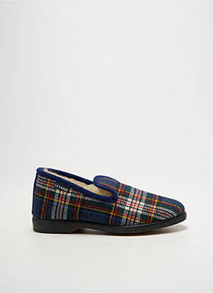 Chaussons/pantoufles bout rond bout rond bleu LA VAGUE unisexe