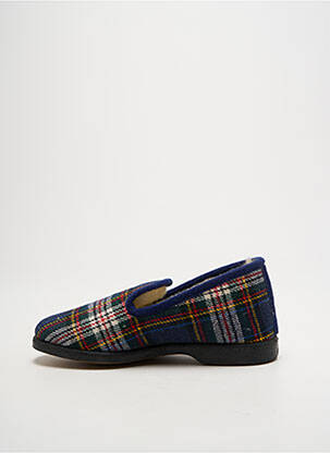 Chaussons/pantoufles bout rond bout rond bleu LA VAGUE unisexe