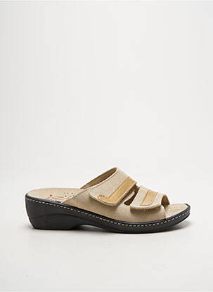 Mules/Sabots beige LA VAGUE femme