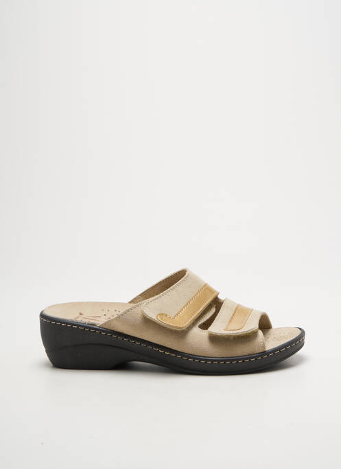 Mules/Sabots beige LA VAGUE femme
