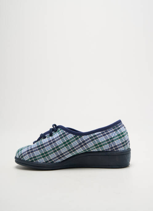 Chaussons/Pantoufles bleu LA VAGUE femme