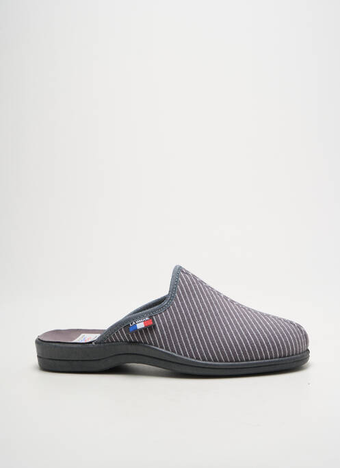 Chaussons/Pantoufles gris LA VAGUE homme
