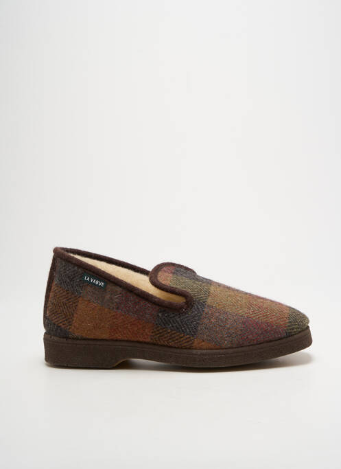 Chaussons/Pantoufles marron LA VAGUE homme