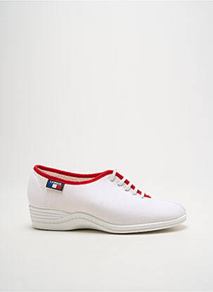 Chaussons/Pantoufles blanc LA VAGUE femme