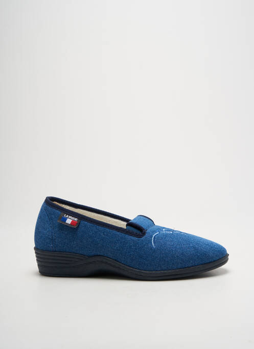 Chaussons/Pantoufles bleu LA VAGUE femme