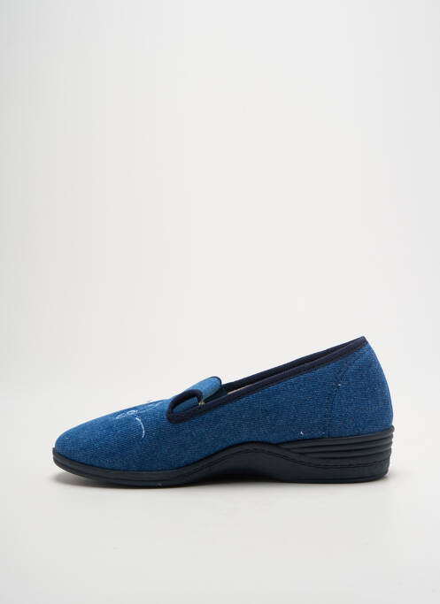 Chaussons/Pantoufles bleu LA VAGUE femme