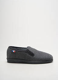 Chaussons/pantoufles bout rond bout rond gris LA VAGUE homme