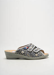 Mules/sabots voute plantaire talon de 4 à 6cm gris LA VAGUE femme