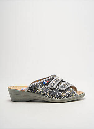 Mules/sabots voute plantaire talon de 4 à 6cm gris LA VAGUE femme