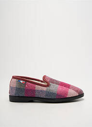 Chaussons/pantoufles bout rond talon plat jusqu'à 3cm rose LA VAGUE femme