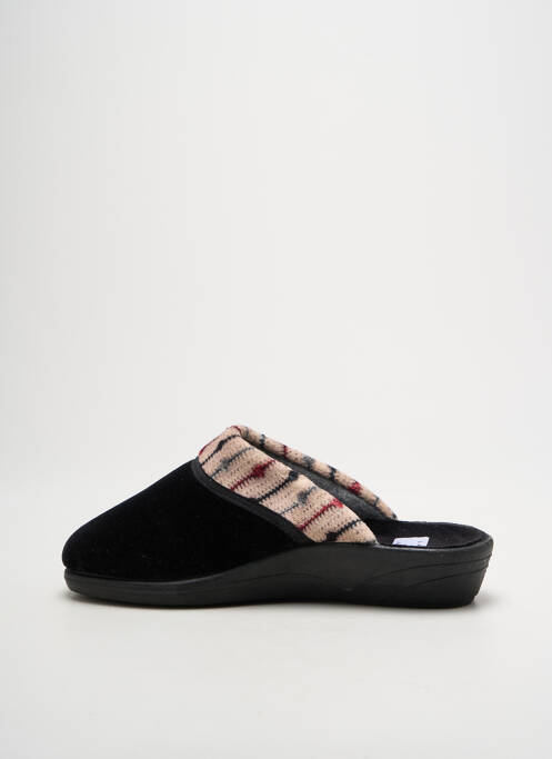Chaussons/Pantoufles noir LA VAGUE femme