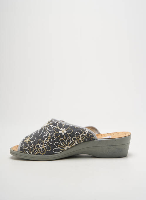Mules/Sabots gris LA VAGUE femme