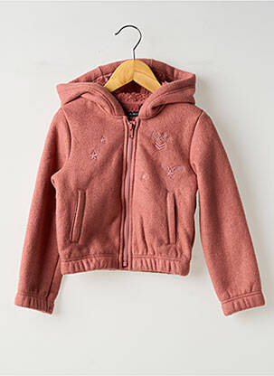 Veste casual poches rose IKKS fille