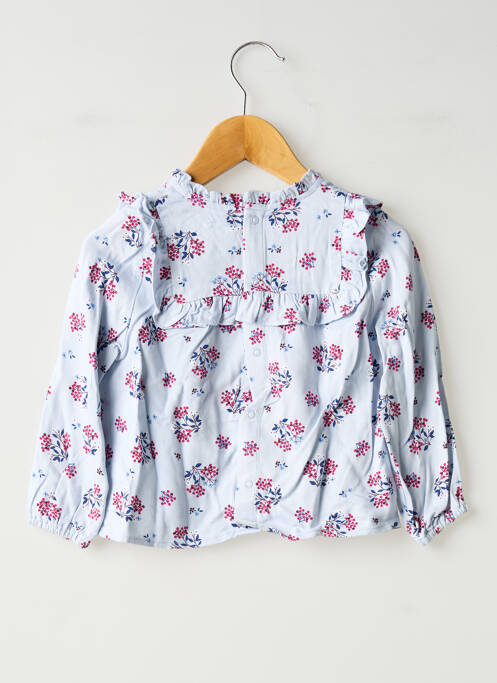 Blouse bleu CARREMENT BEAU fille