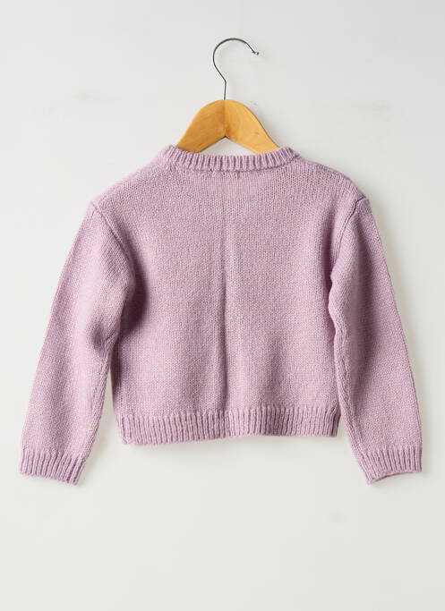 Gilet manches longues violet IKKS fille