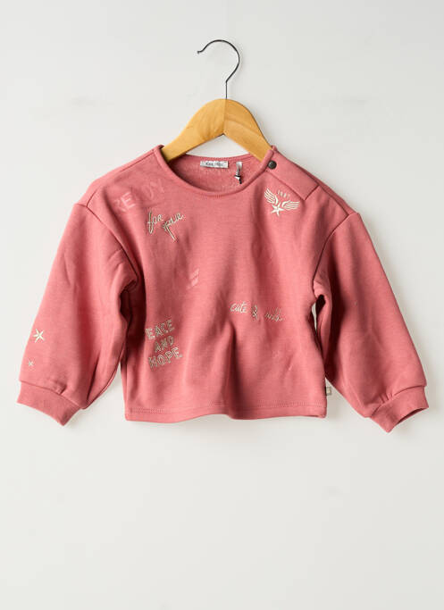 Sweat-shirt rose IKKS fille