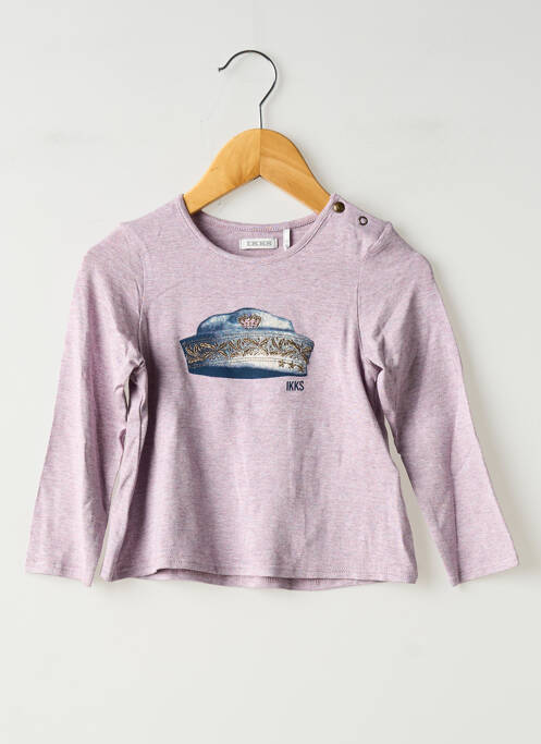 T-shirt violet IKKS fille