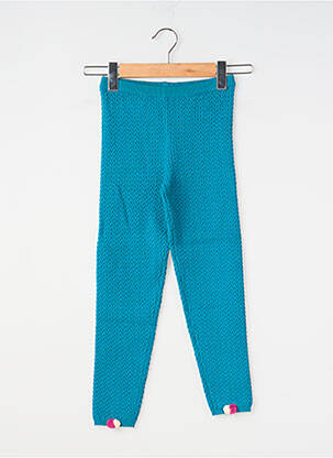 Legging slim taille élastique bleu LOUISE MISHA fille