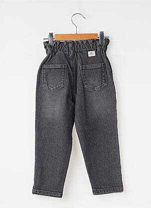 Jeans coupe droite taille élastique taille élastique gris IKKS fille