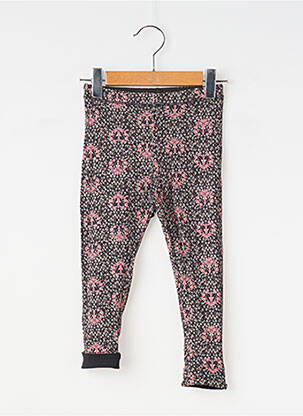 Legging slim taille élastique noir IKKS fille