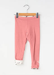 Legging slim taille élastique rose IKKS fille