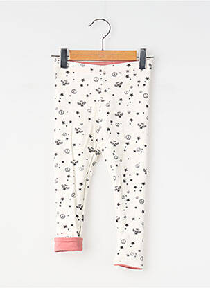 Legging slim taille élastique rose IKKS fille