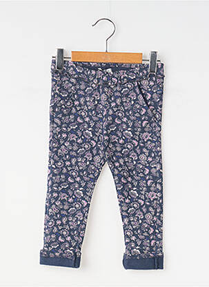 Pantalon slim poches bleu IKKS fille