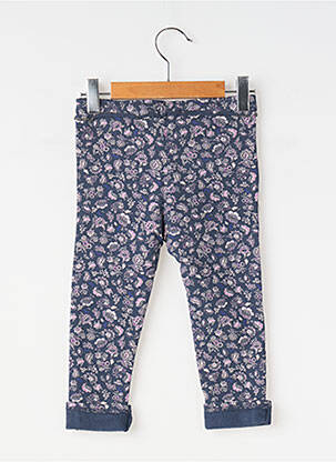Pantalon slim poches bleu IKKS fille