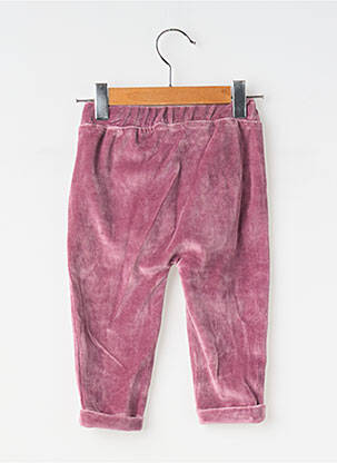 Pantalon slim taille élastique taille élastique violet EMILE ET IDA fille