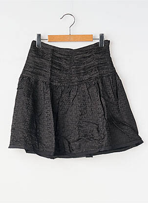 Jupe courte imprimé fantaisie noir ZADIG & VOLTAIRE fille