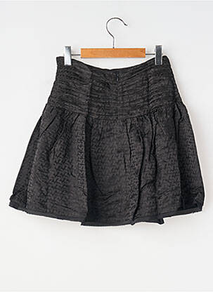 Jupe courte imprimé fantaisie noir ZADIG & VOLTAIRE fille