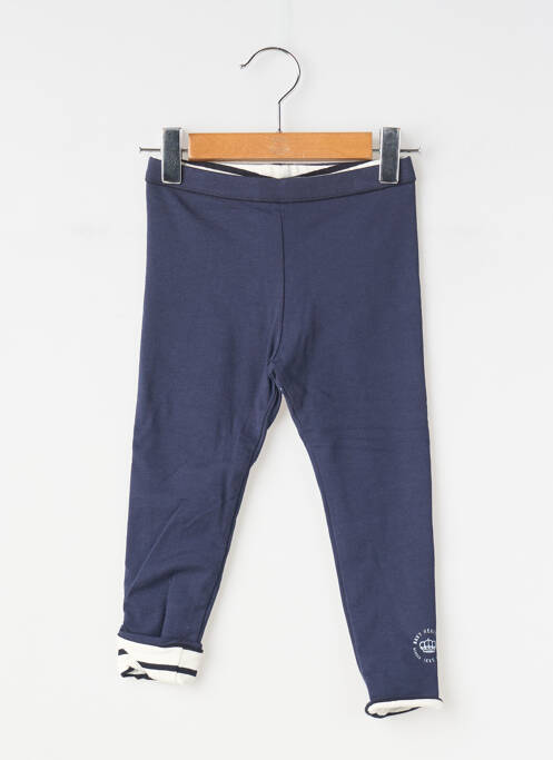 Legging slim taille élastique bleu IKKS fille