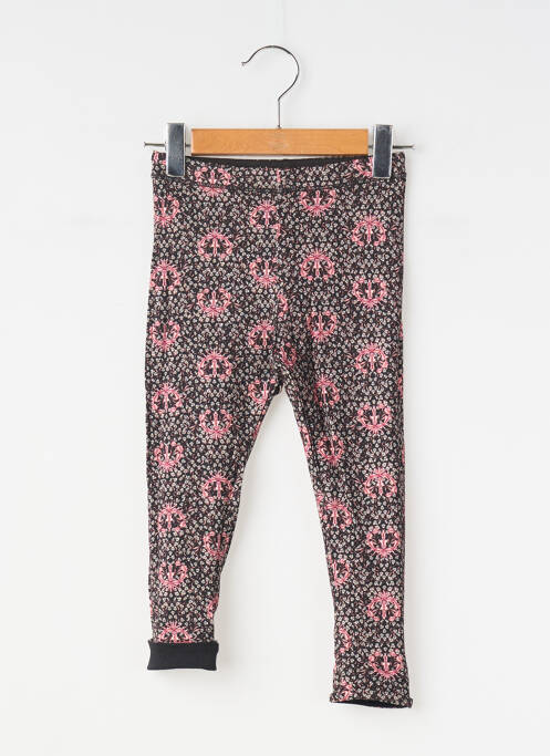 Legging slim taille élastique noir IKKS fille
