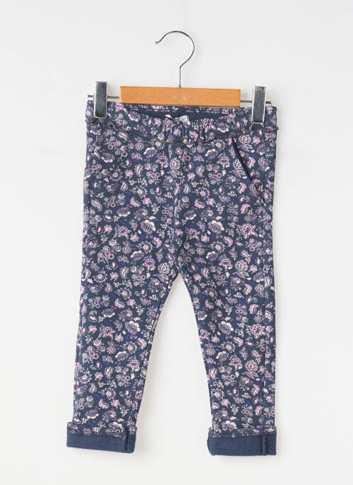 Pantalon slim poches bleu IKKS fille
