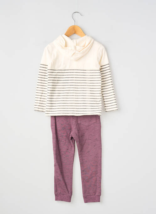 Ensemble pantalon coupe droite violet IKKS garcon