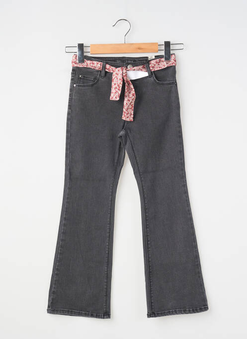 Jean coupe flare gris IKKS fille