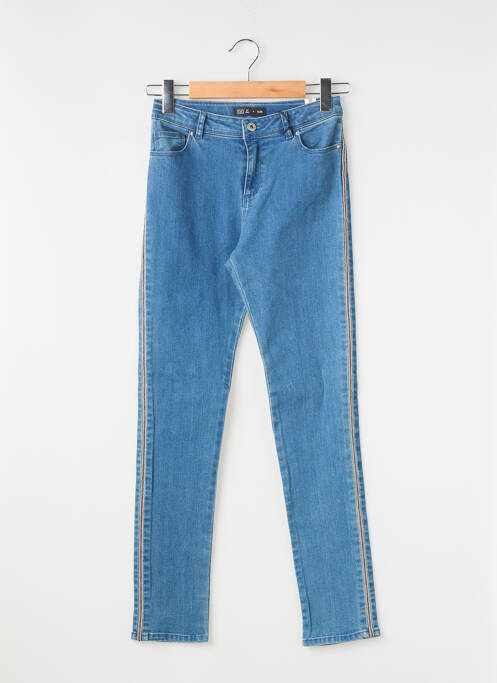 Jeans coupe slim bleu IKKS fille