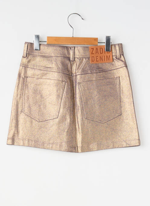 Jupe courte or ZADIG & VOLTAIRE fille
