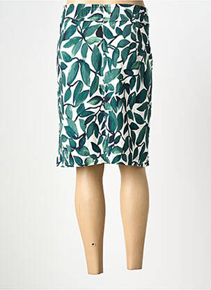 Jupe mi-longue stretch vert STREET ONE femme