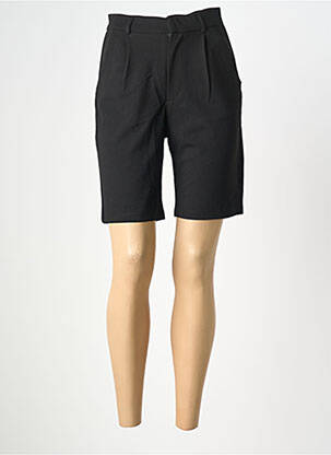 Bermuda taille à pinces taille normale noir JDY femme